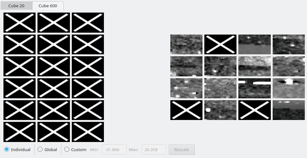 a screenshot of the tabs created by the fits_cube type